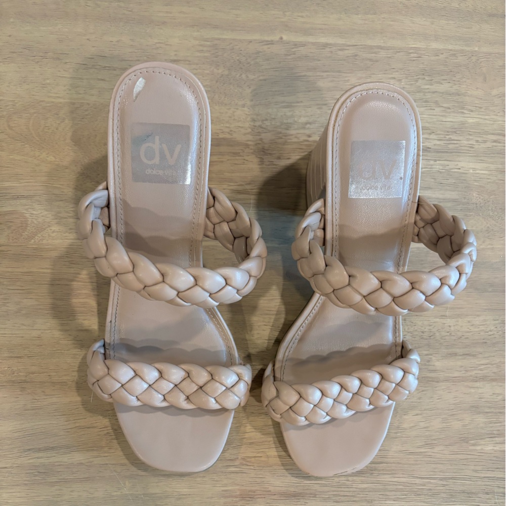 DV by Dolce Vita Tessa Braided Heels